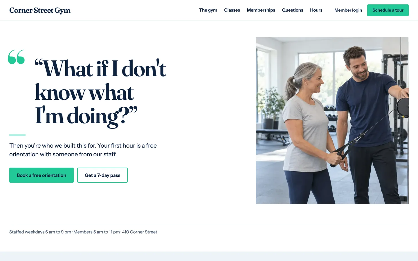 Asked website template homepage