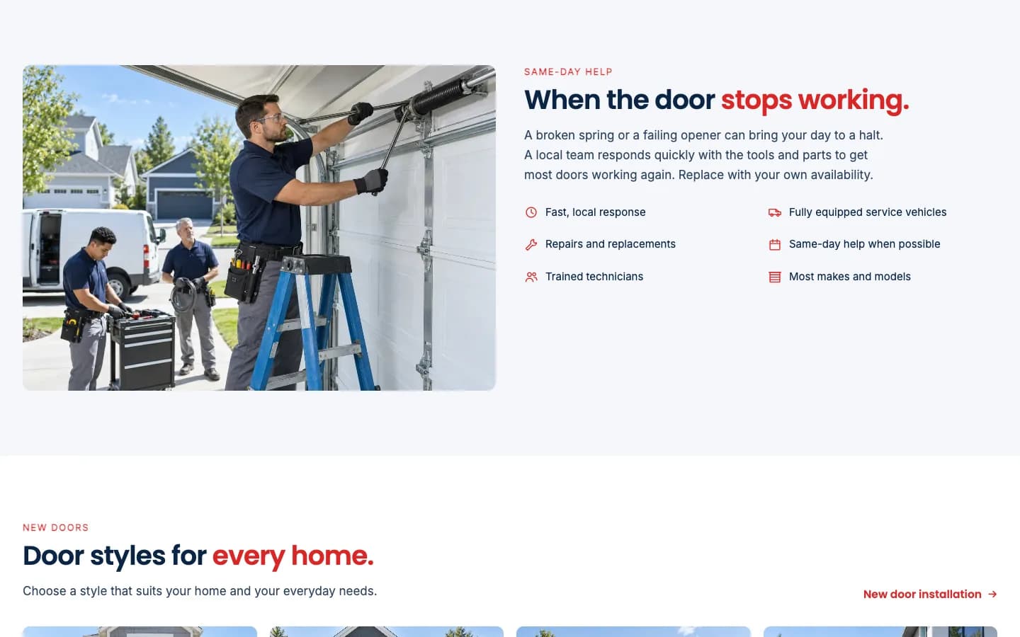 Bayline: Same-day help