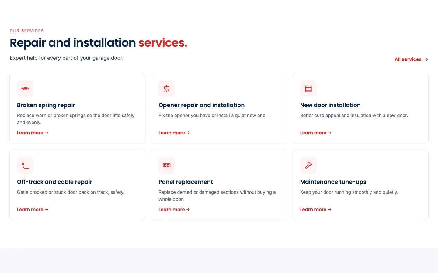 Bayline: Services