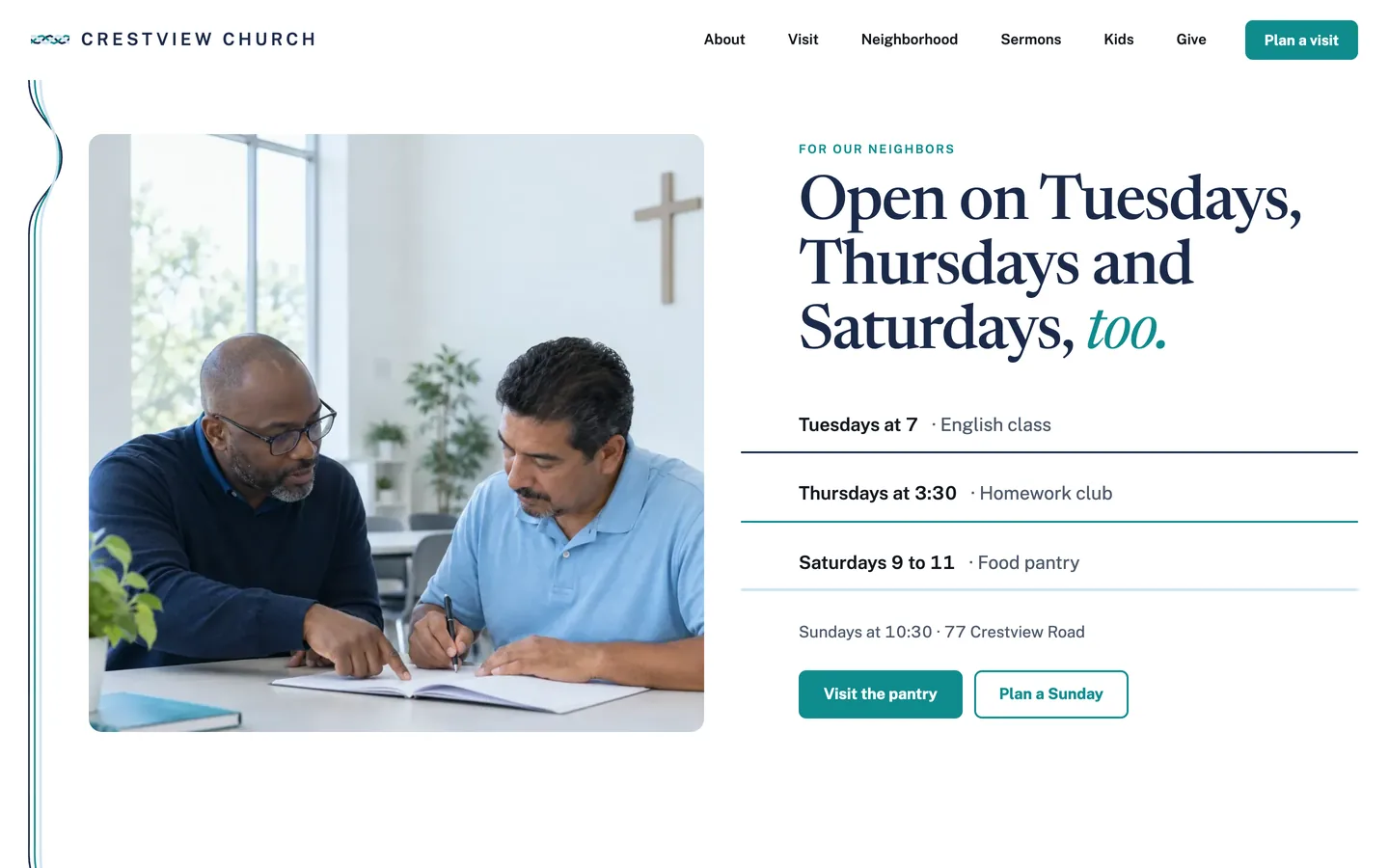Braid: Home / open on Tuesdays, Thursdays and Saturdays