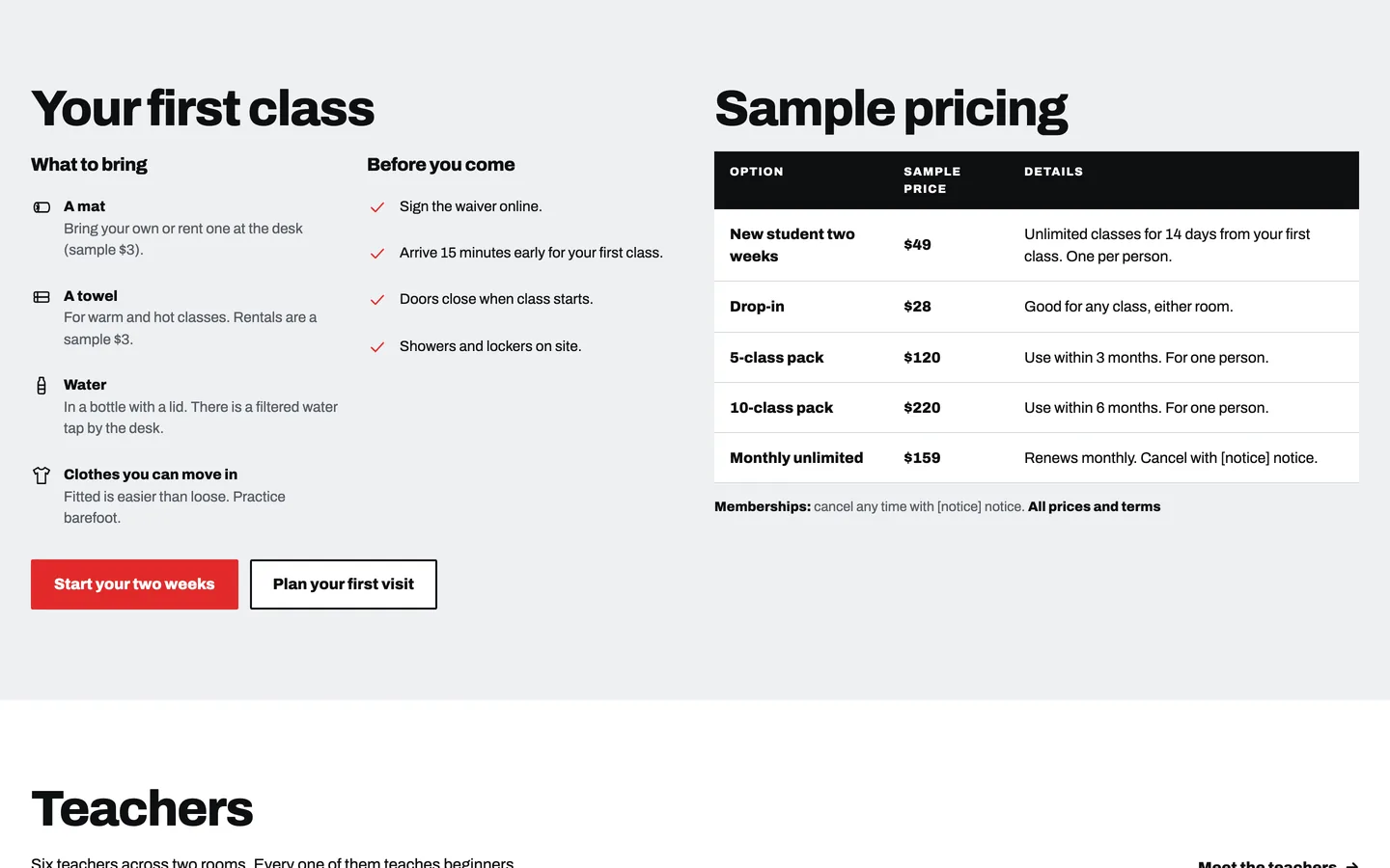Cadence: Your first class