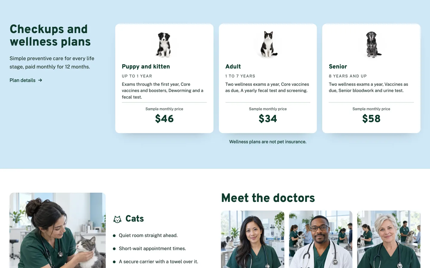 Compass: Checkups and wellness plans