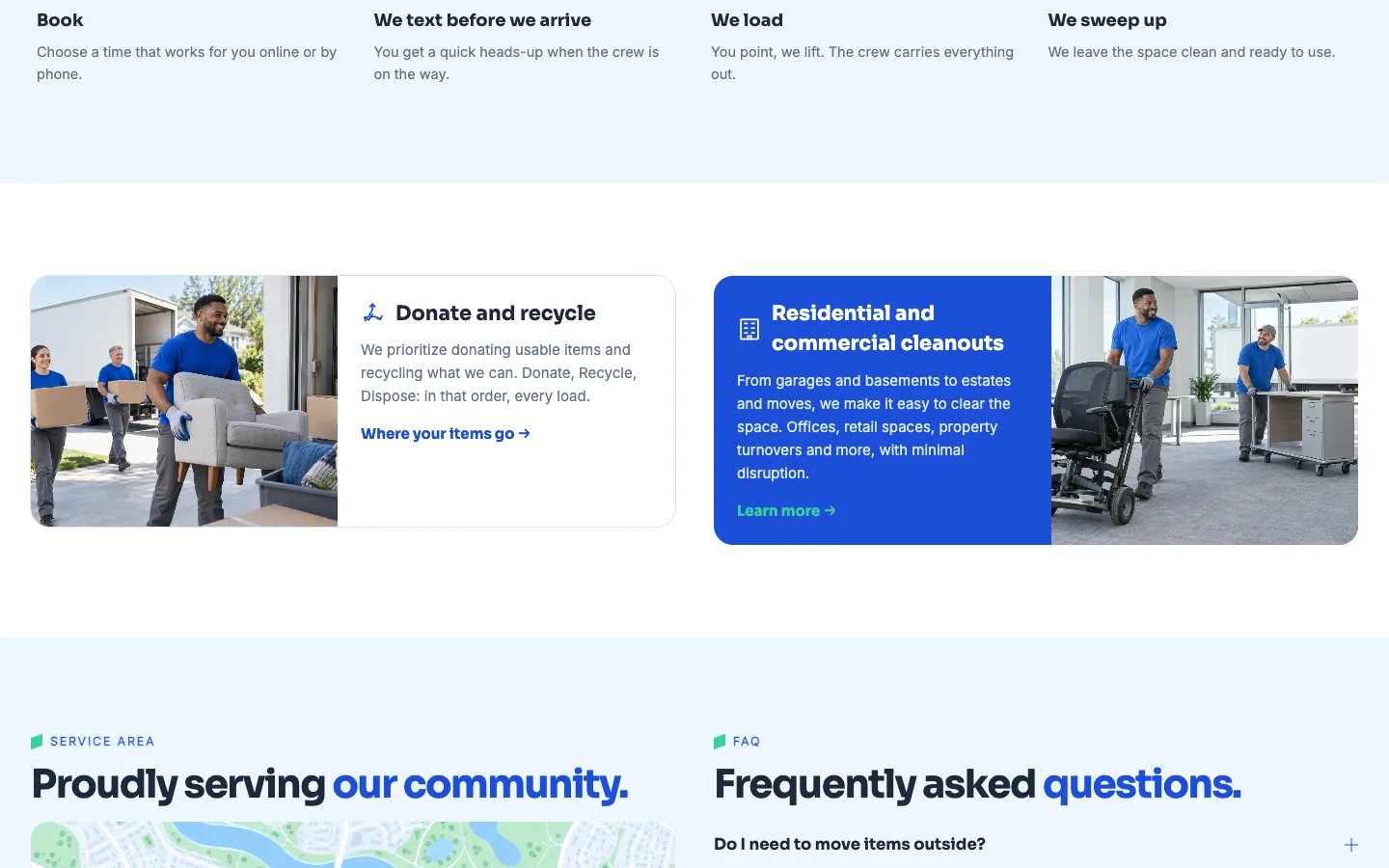 Cubic: Donate and cleanouts
