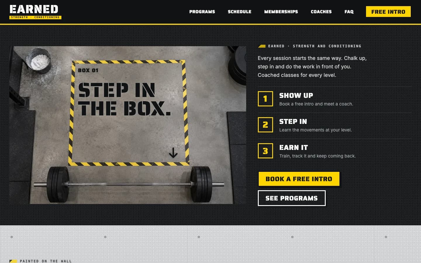 Earned: Home / floor box