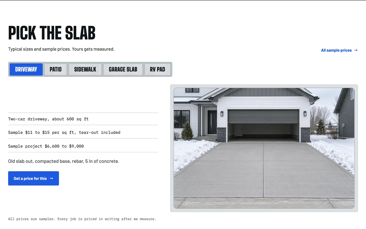 Edger: Pick the slab