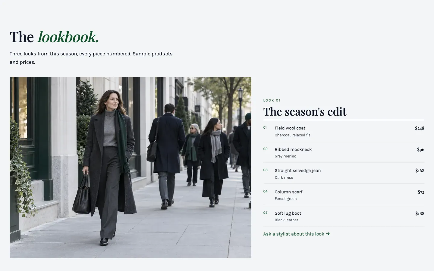 Fold: The lookbook