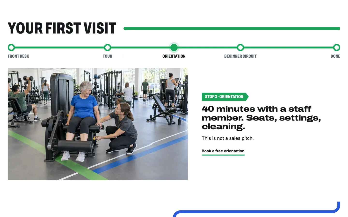 Greenline: Your first visit