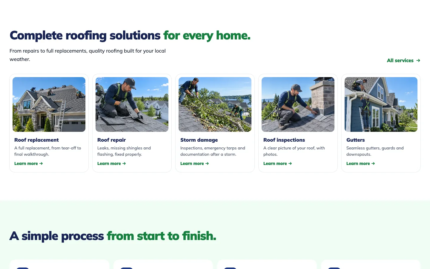Homestead: Roofing services