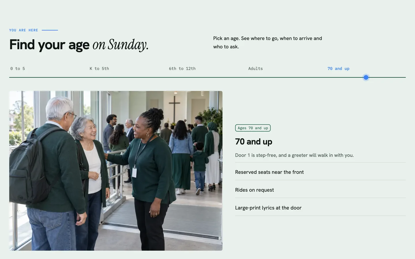 Kin: Find your age on Sunday