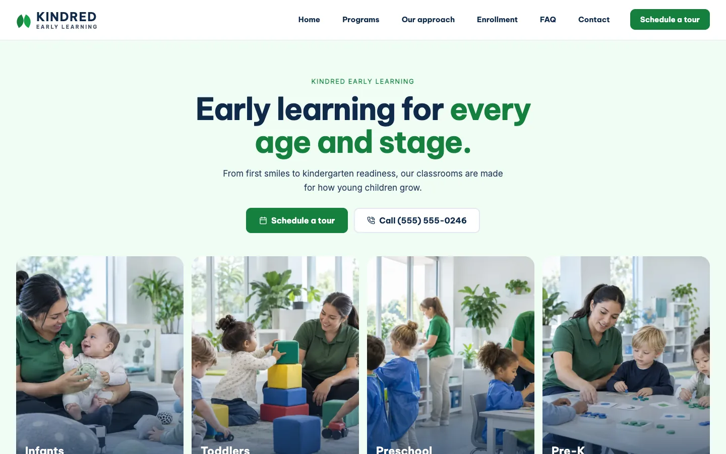 Kindred: Home / programs