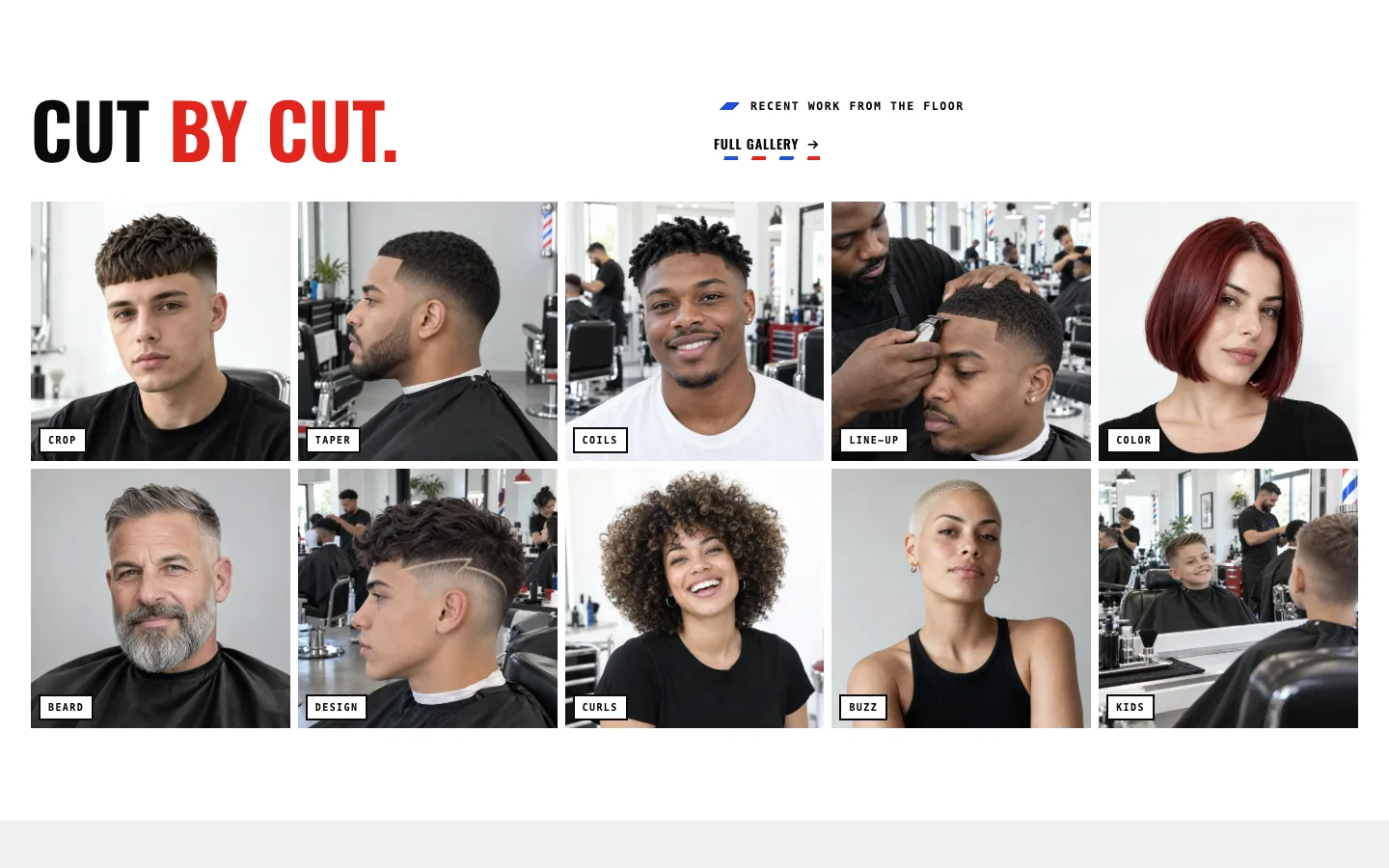 Lineup: Cut by cut / gallery