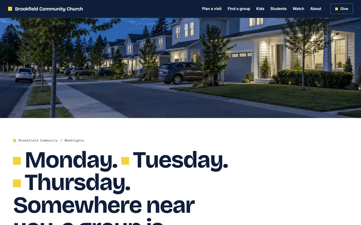 Porchlight: Home / a group is setting the table