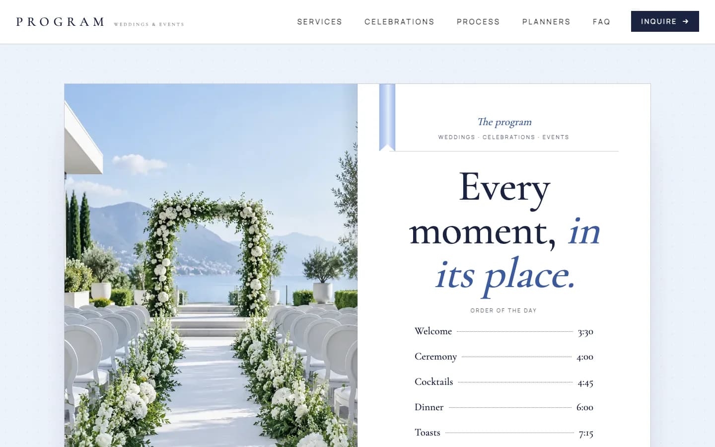 Program: Home / program booklet