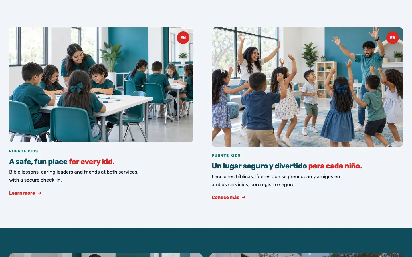 Puente: Kids in English and Spanish