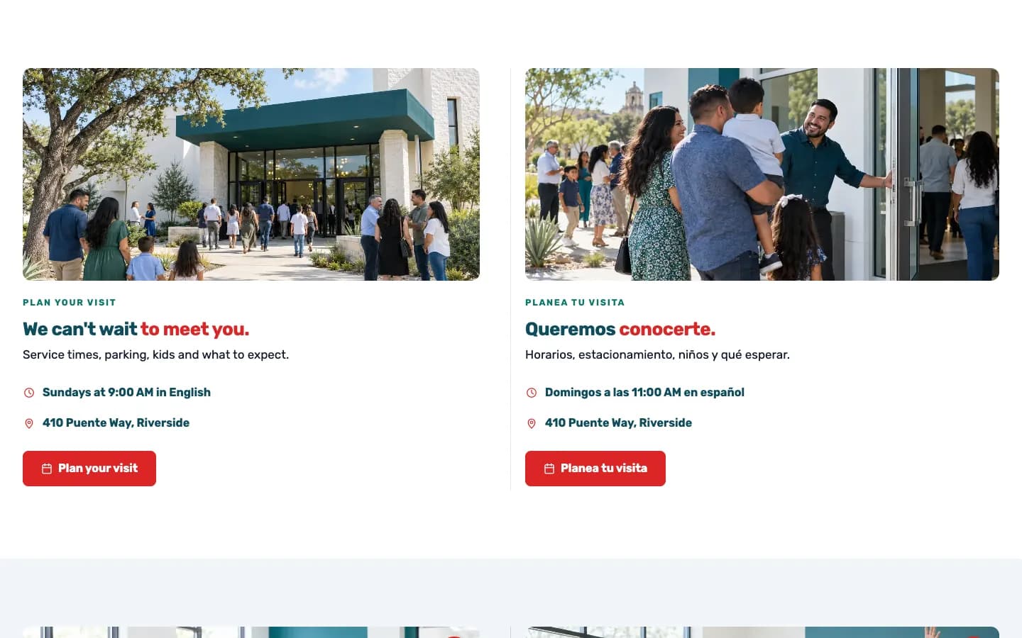 Puente: Plan your visit in two languages