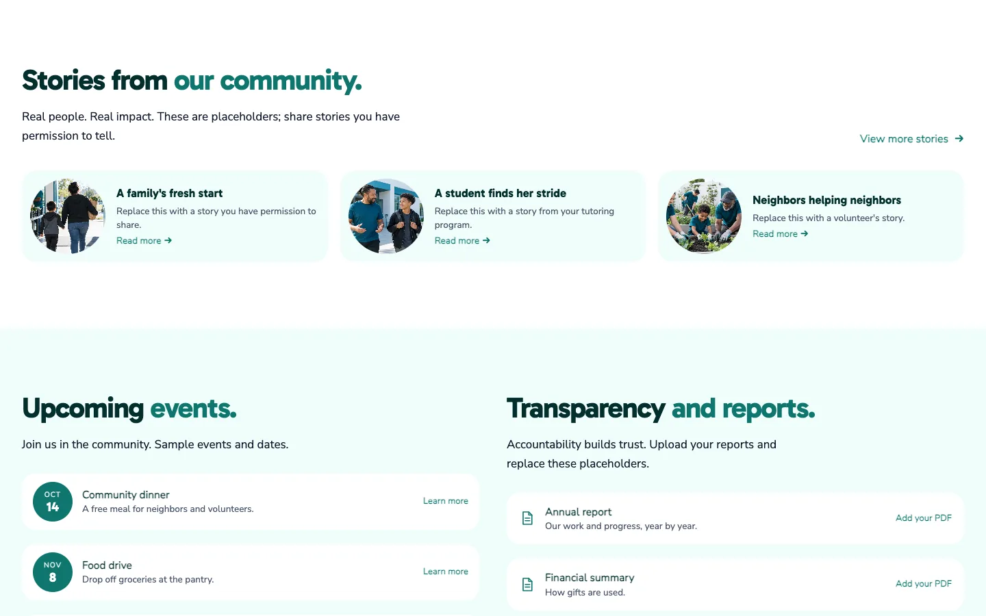 Ripple: Stories from the community