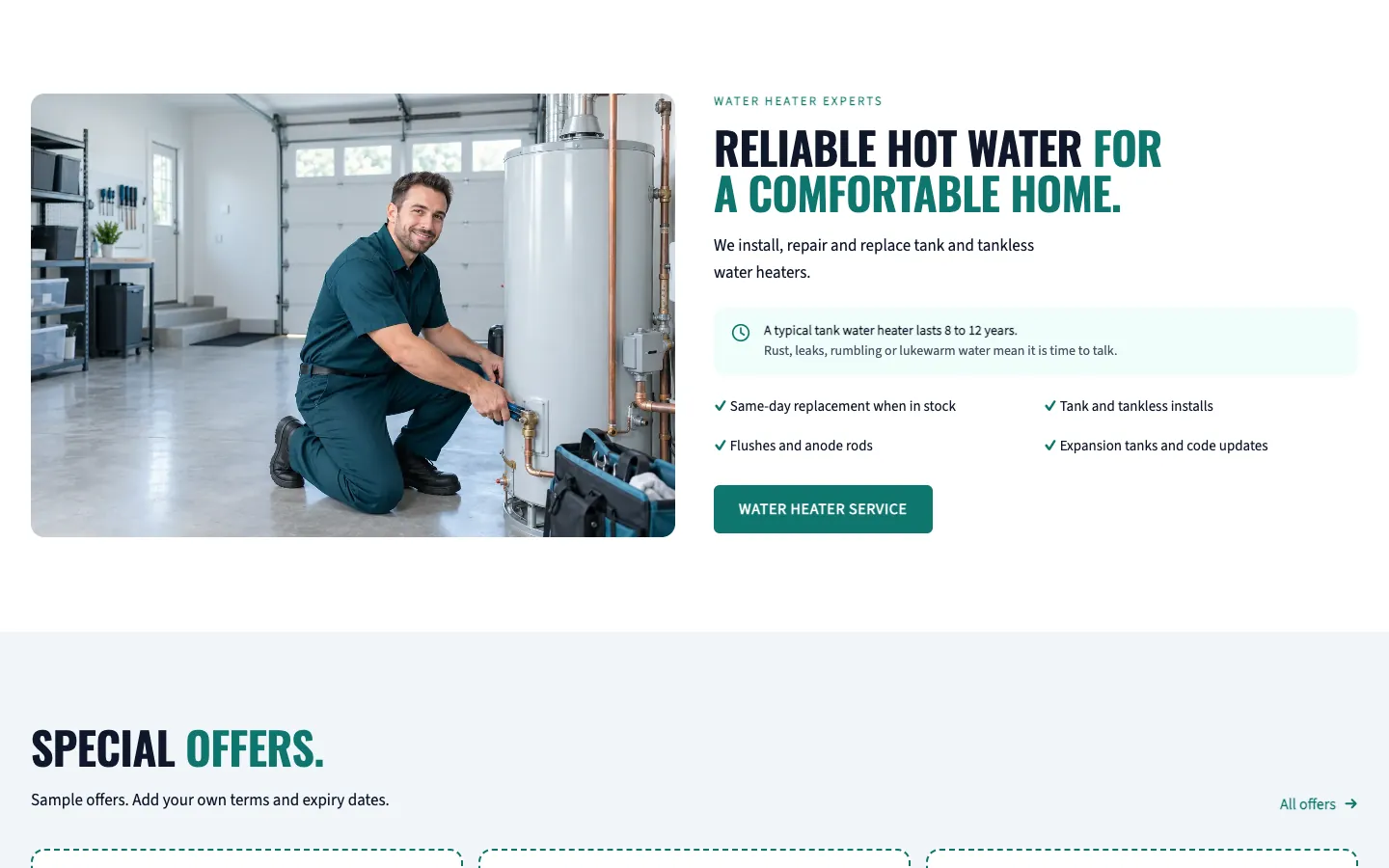 Trueflow: Water heaters