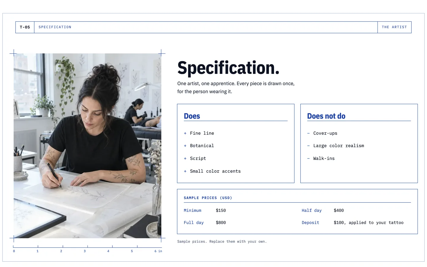 Vellum: Specification